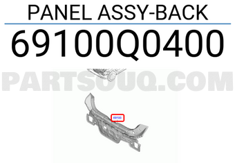 ARKA PANEL BAYON 2020- 69100-Q0400-MOBIS
